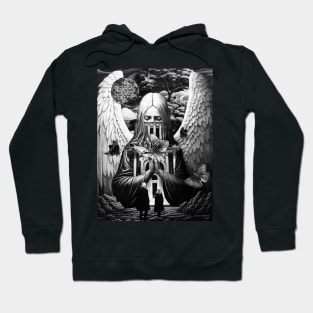 Archangel Metatron Cube Sacred Geometry Spiritual Angel Hoodie